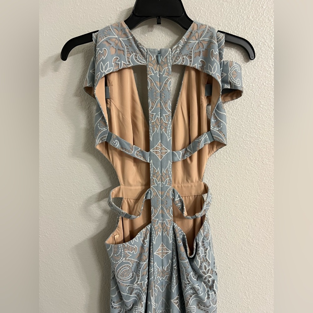 ✨Sultry Long Blue BCBG Dress 💎✨ - Picture 8 of 10